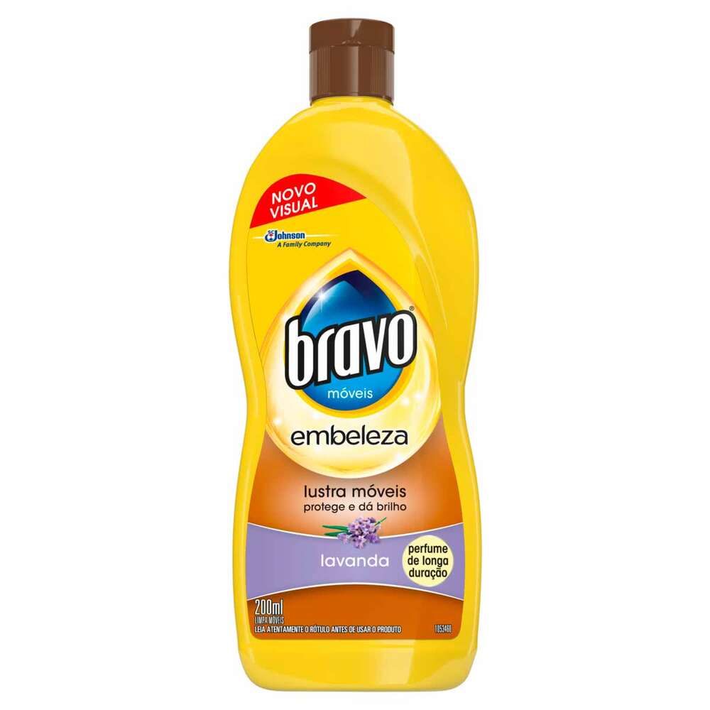 Lustra Móveis Brilhol Lavanda 200ml