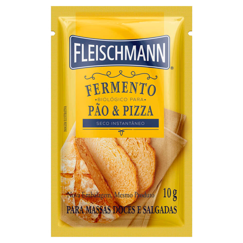 Fermento Biológico Fleischmann Instantâneo 10g