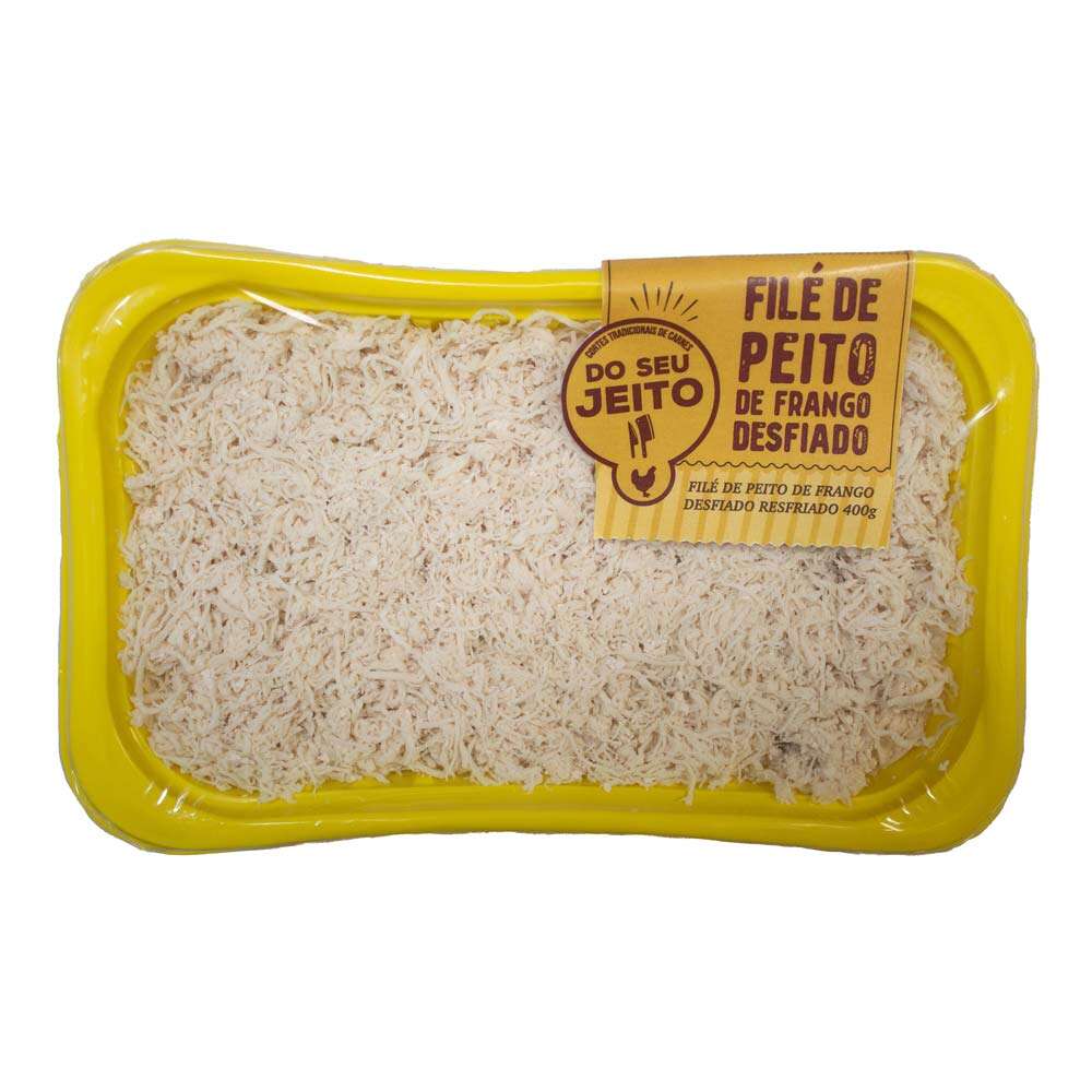Peito de Frango Desfiado Do Seu Jeito 400g