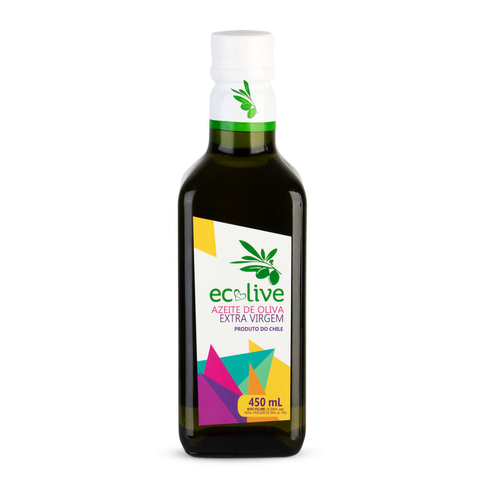 Azeite Extra Virgem Chileno Ecolive 450ml