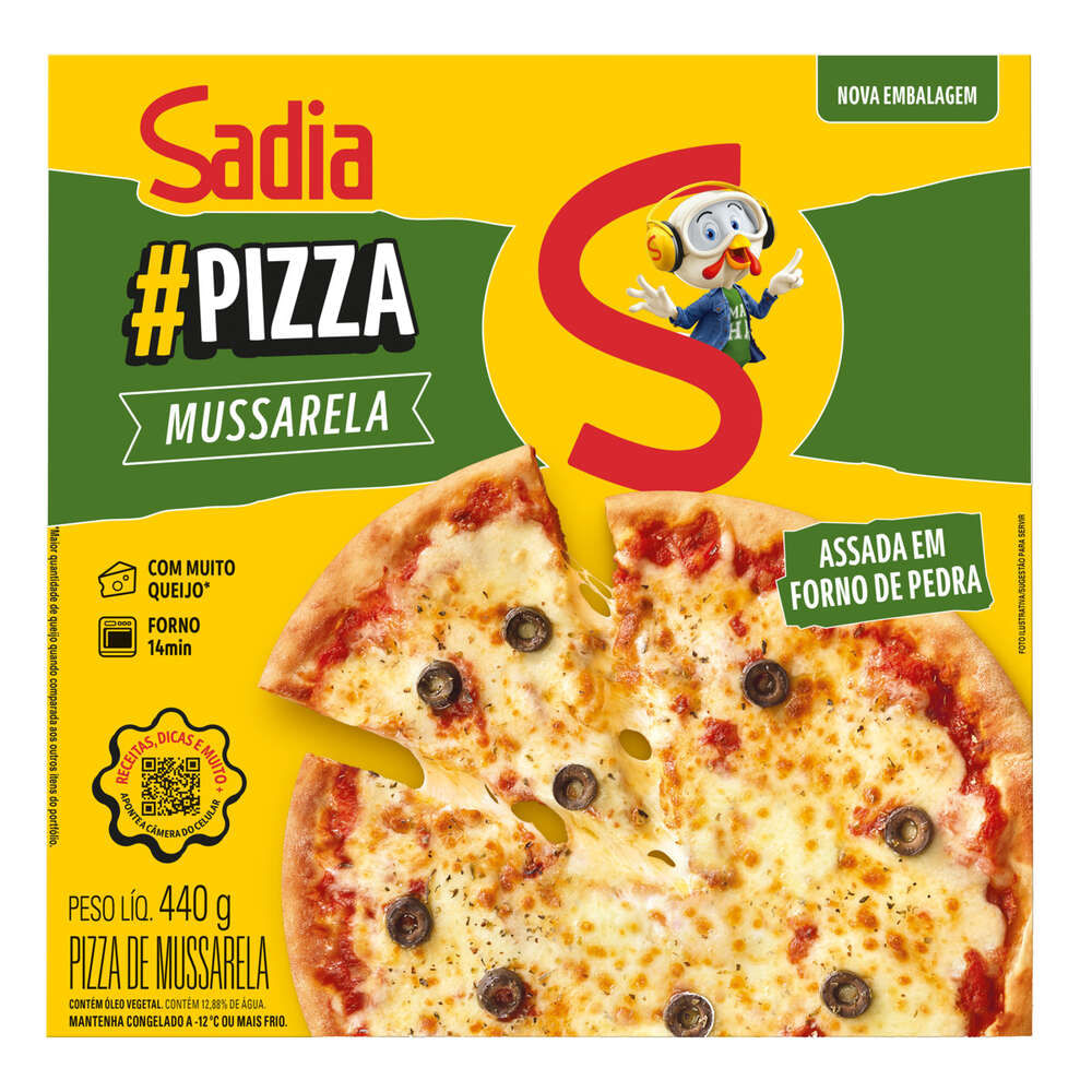 Pizza de Muçarela Sadia 440g