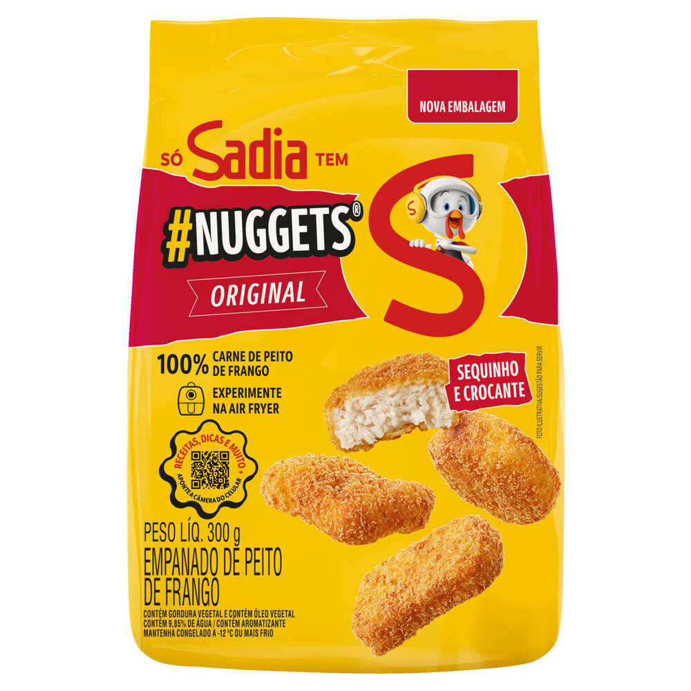 Empanado De Frango Sadia Nuggets Tradicional 300g