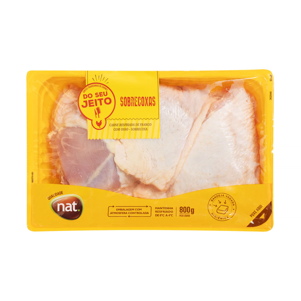 Sobrecoxa De Frango Resfriada Do Seu Jeito 800g