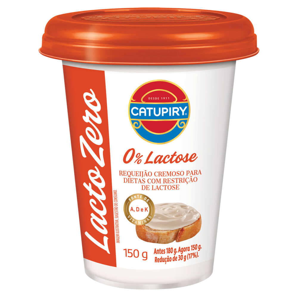 Requeijão Cremoso Catupiry Zero Lactose 150g