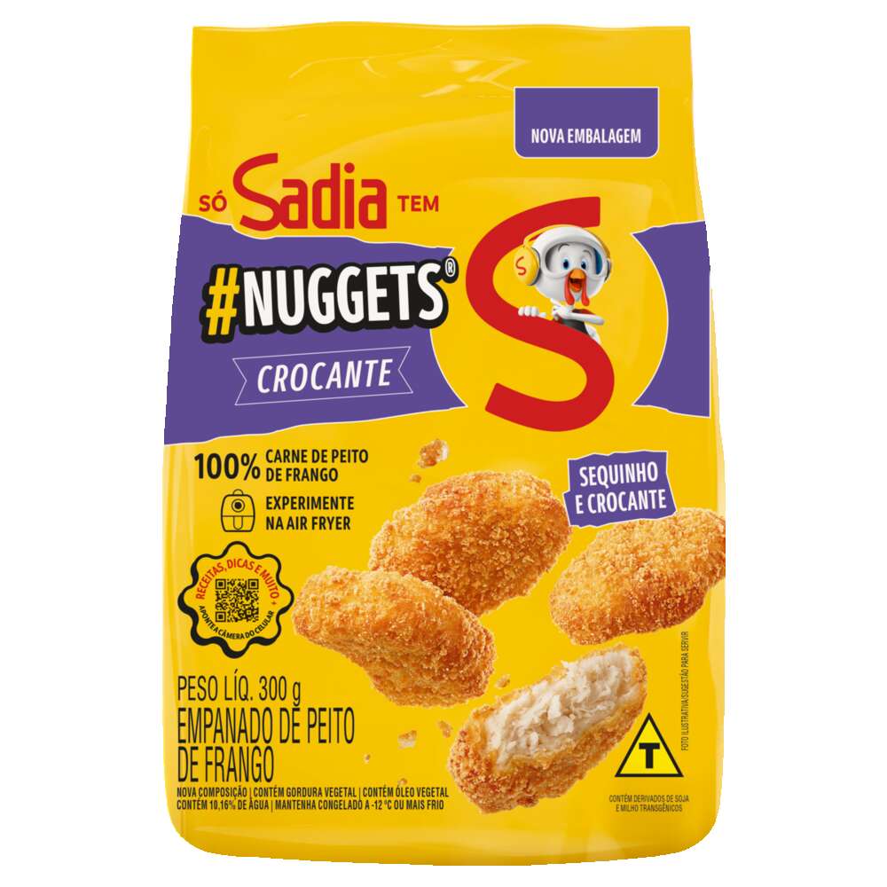 Empanado De Frango Sadia Nuggets Crocante 300g