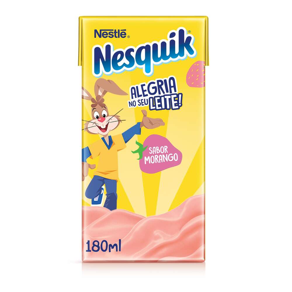 Bebida Lactea NESQUIK Morango 180ml
