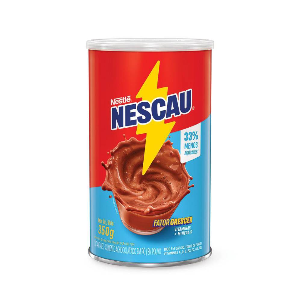 Achocolatado em Pó Nescau 33% Menos Açúcares 350g