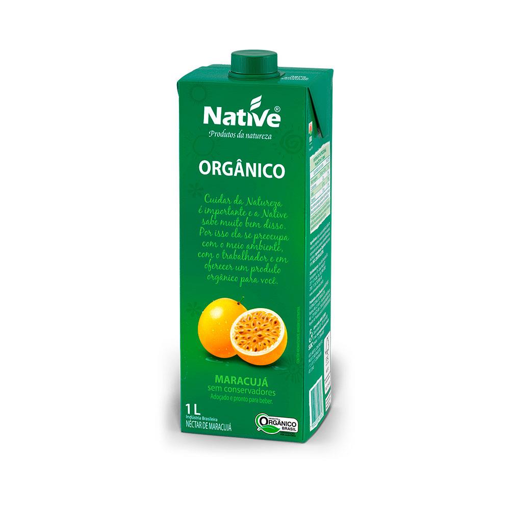 Néctar Orgânico Native Maracujá Tetra Pak 1l
