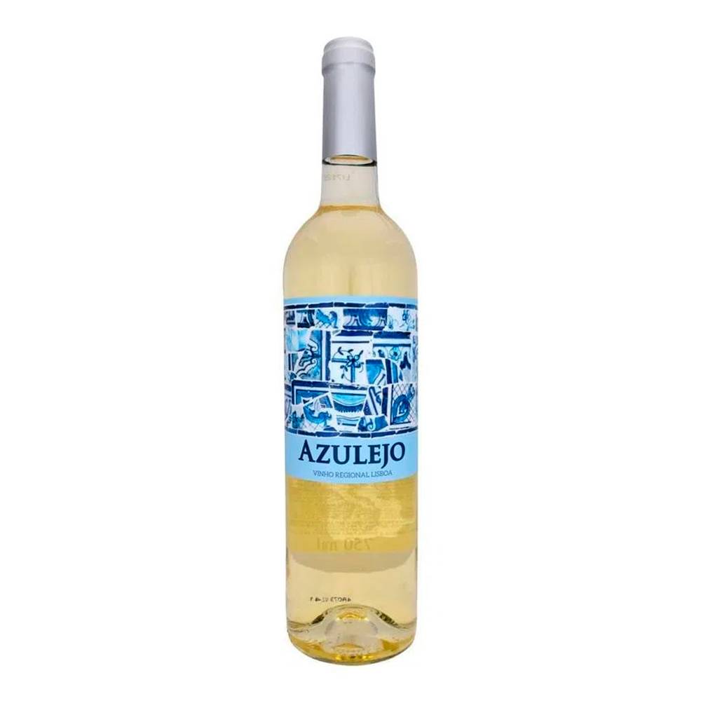 Vinho Branco Português Azulejo  Garrafa 750 mL