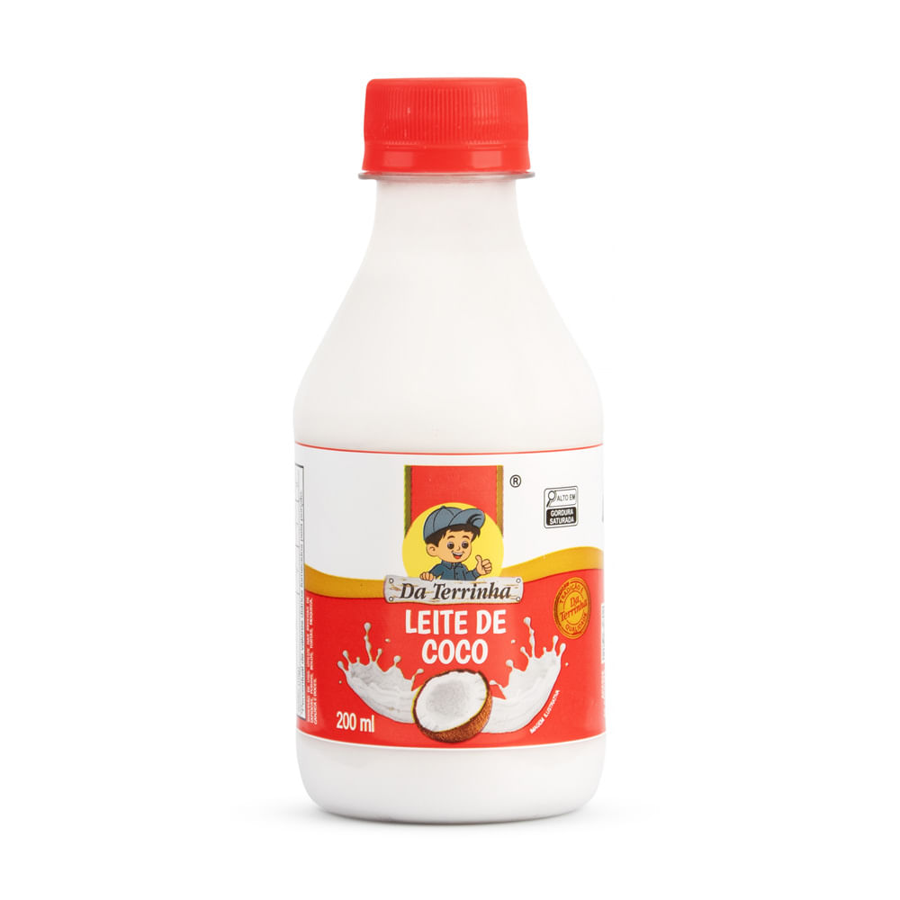 Leite de Coco Da Terrinha 200ml