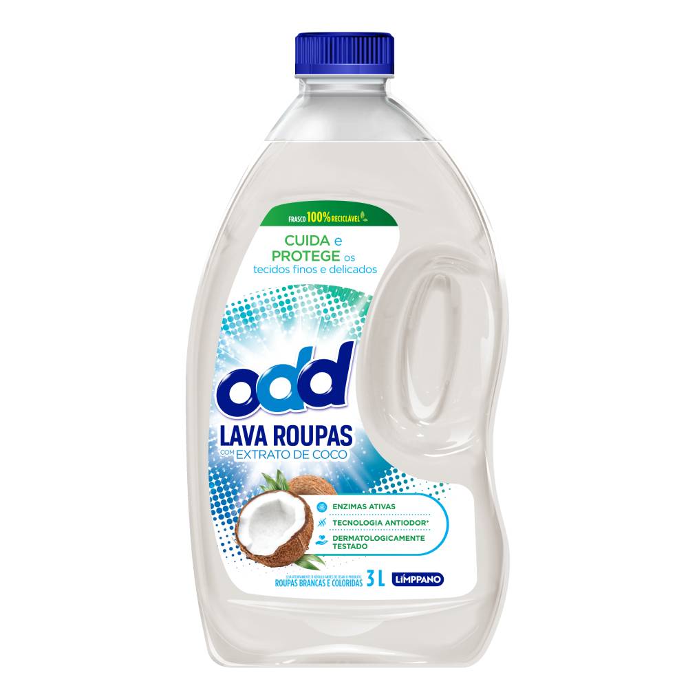 Lava Roupas Líquido ODD Coco 3L