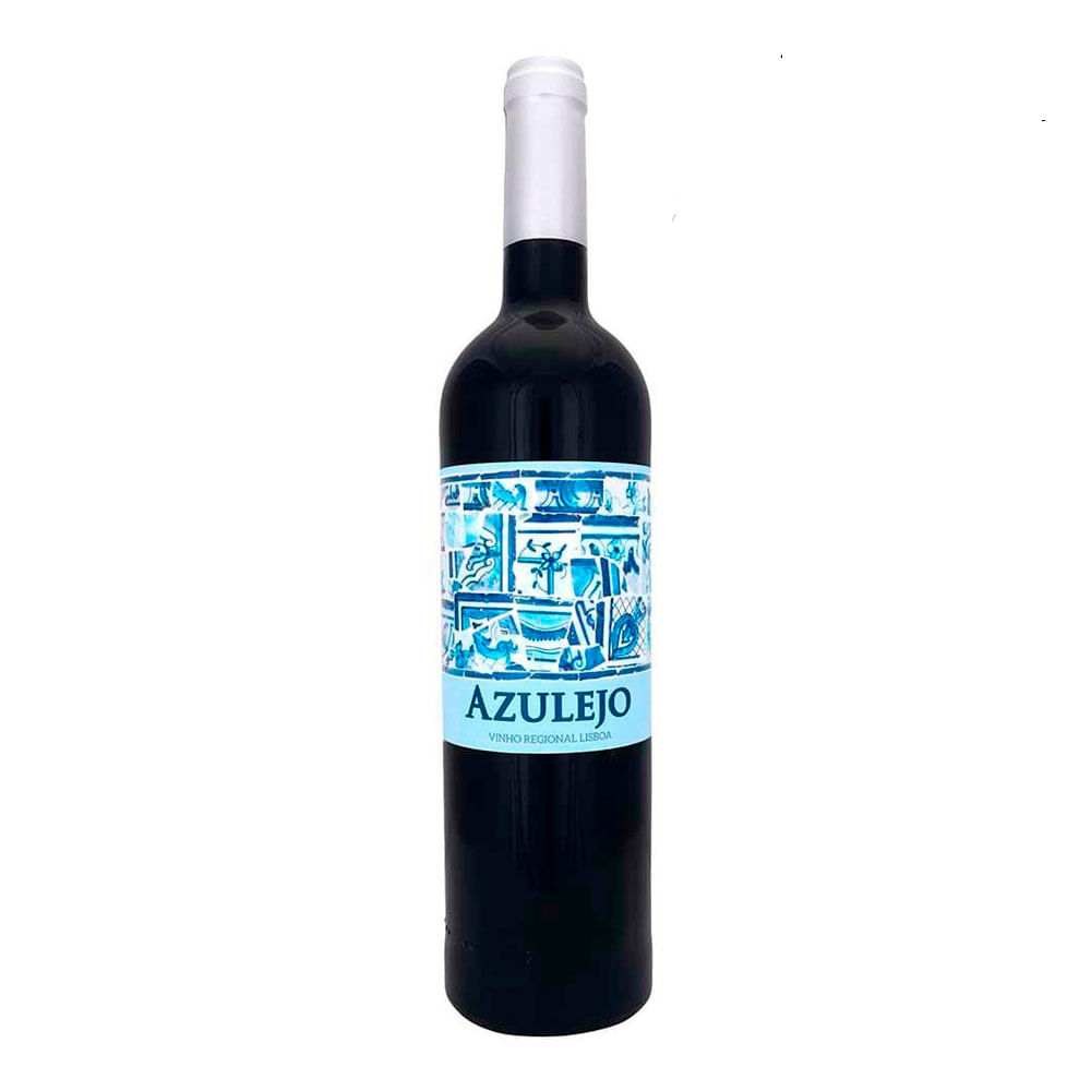 Vinho Tinto Português Azulejo Garrafa 750ml