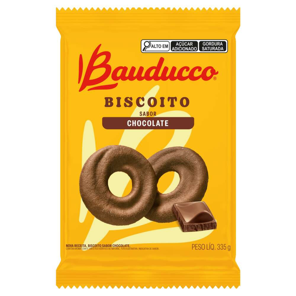 Biscoito Bauducco Chocolate 335g
