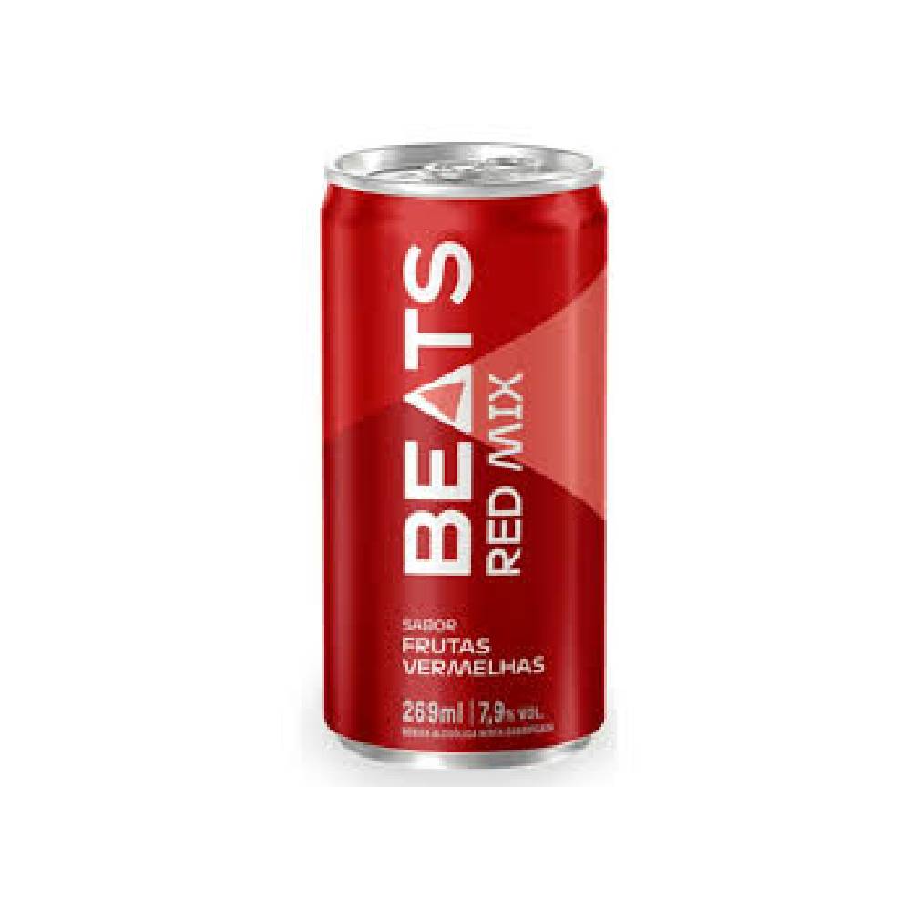 Drink Pronto Skol Beats Red Mix Lata 269ml