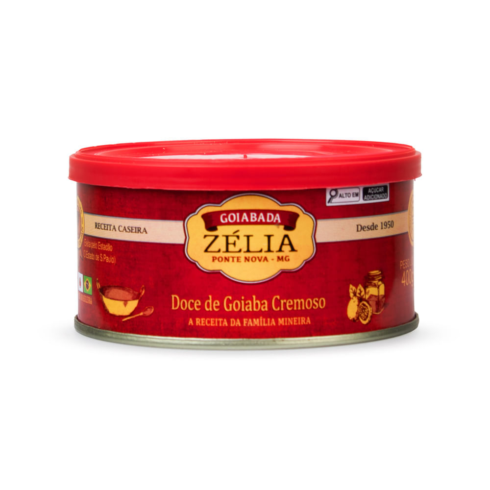 Goiabada Cascão Zélia Lata 400g