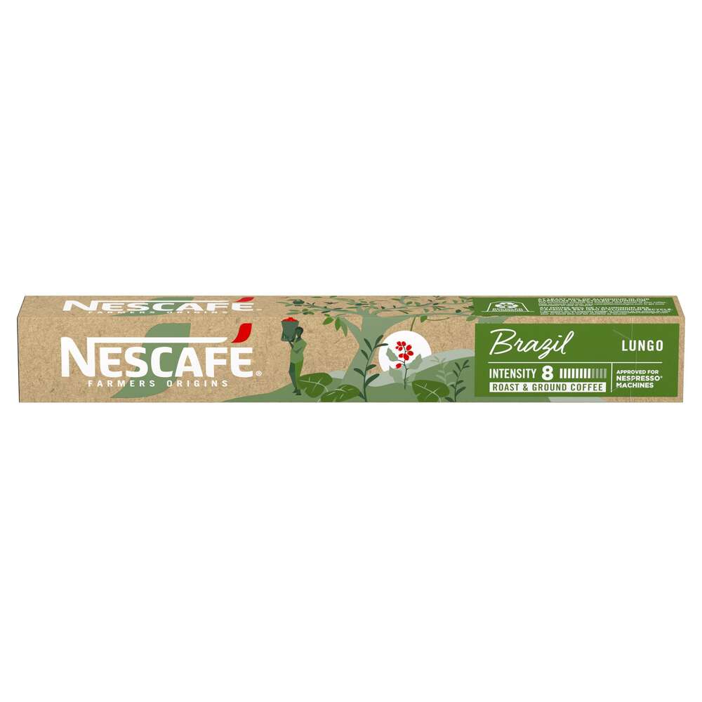 Cápsulas de Café Nescafé compatível Nespresso Brazil com 10 unidades