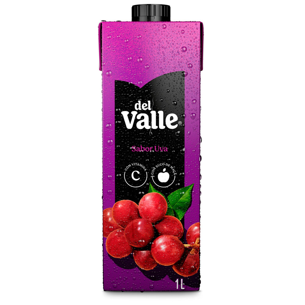 Néctar de Uva Del Valle Tetra Pak 1l