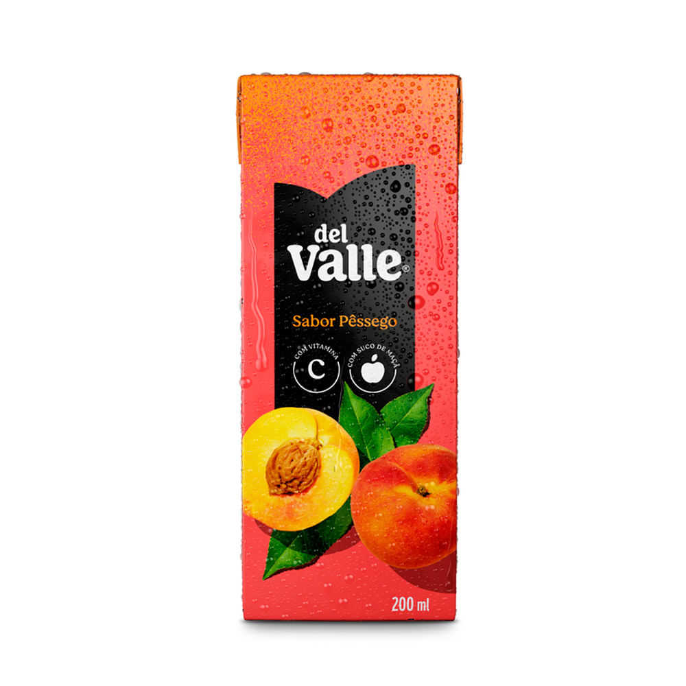 Néctar Misto Del Valle Nutri Pêssego Tetra Pak 200ml