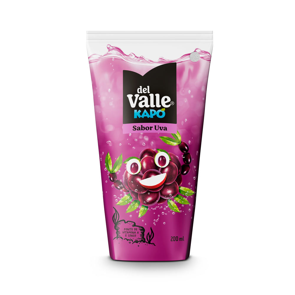 Bebida de Fruta Del Valle Kapo Uva 200ml