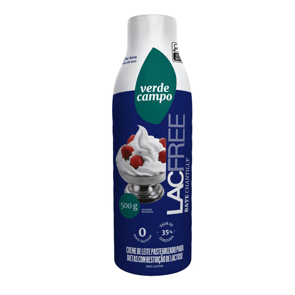 Creme de Leite Fresco Verde Campo Lacfree 500g