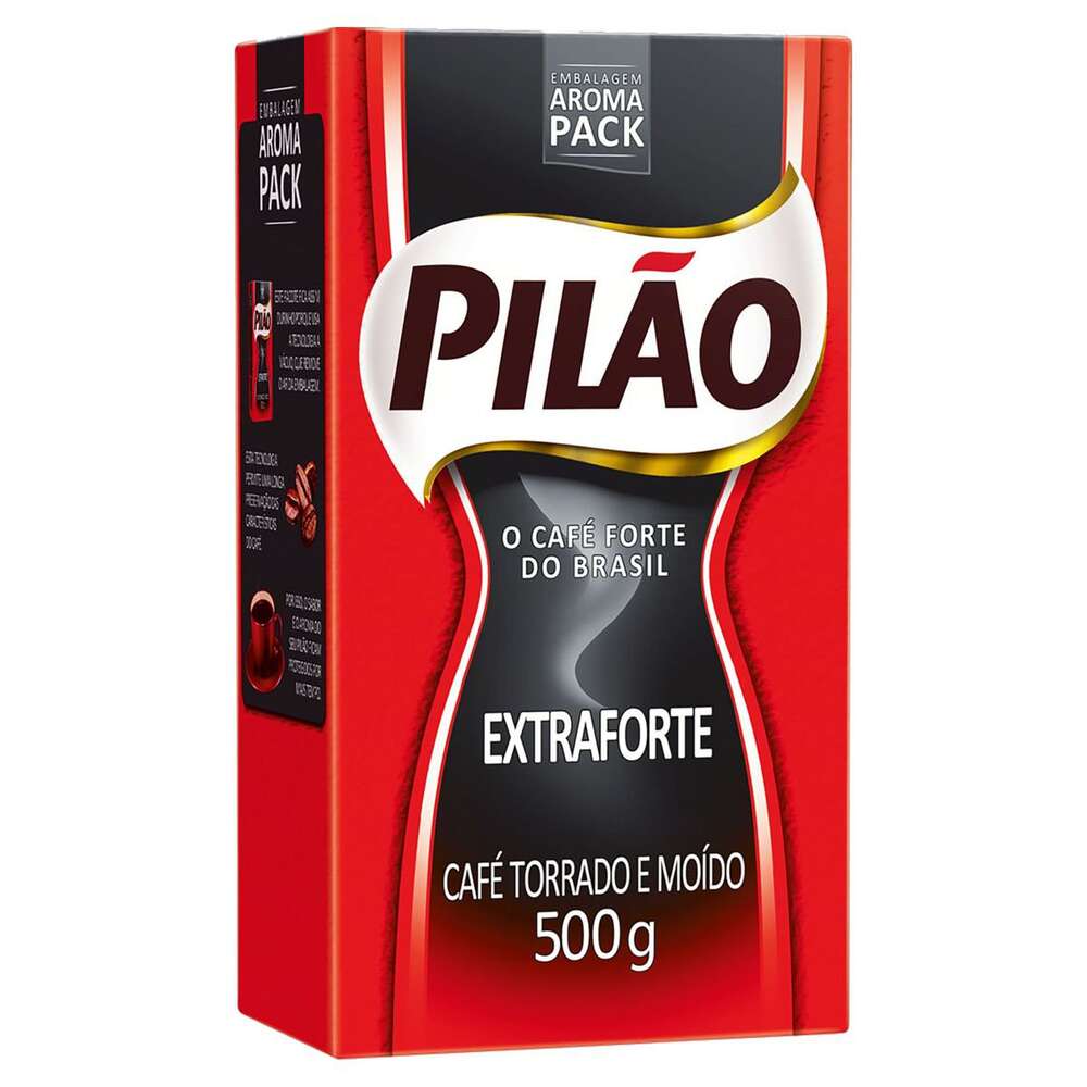 Café Torrado E Moído Pilão Extraforte A Vácuo 500g