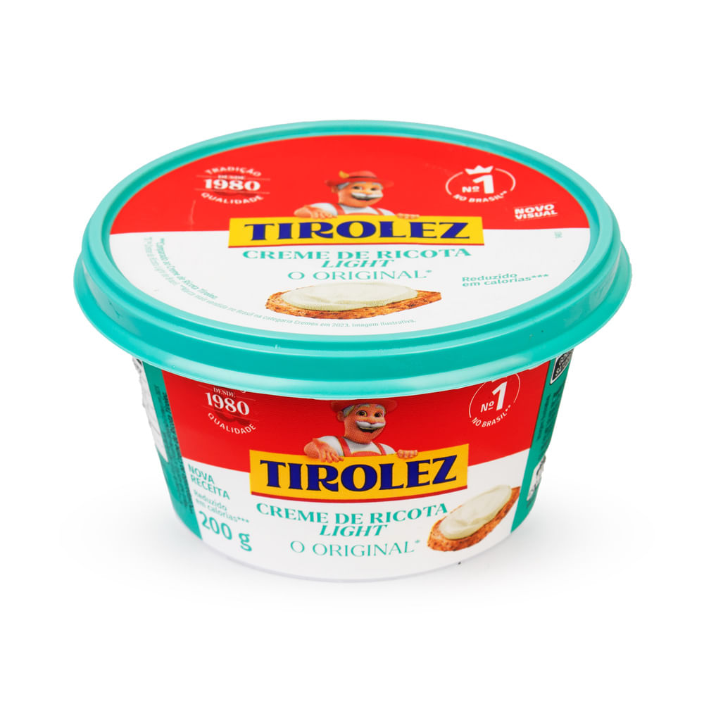 Creme de Ricota Tirolez Light 200g