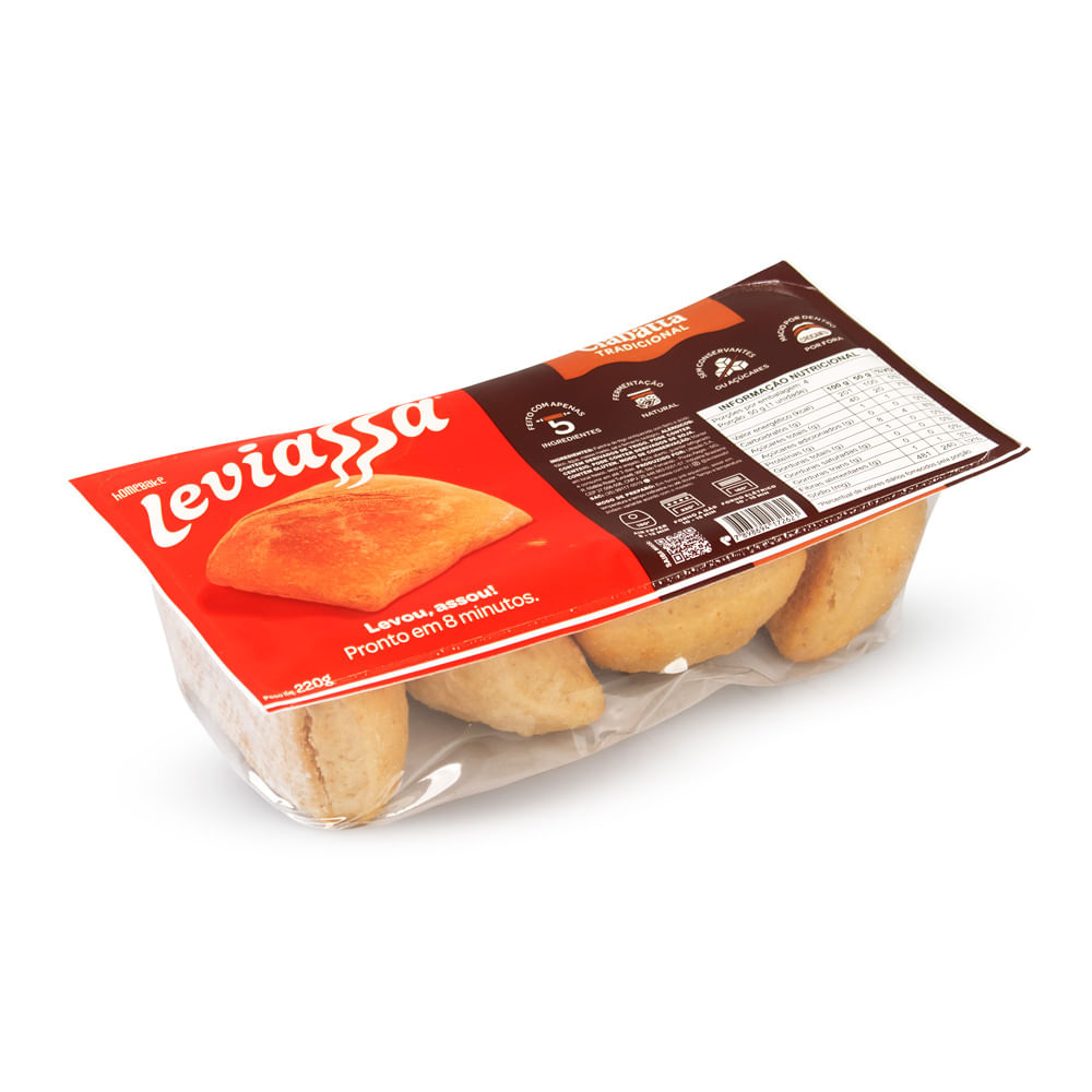 Ciabatta Leviassa Tradicional 220g