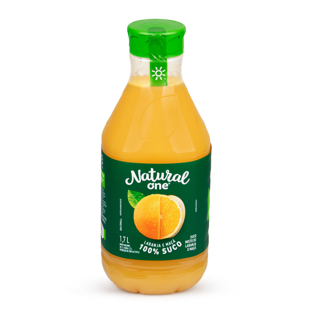 Suco Misto Natural One Laranja e Maçã Pet 1,7L