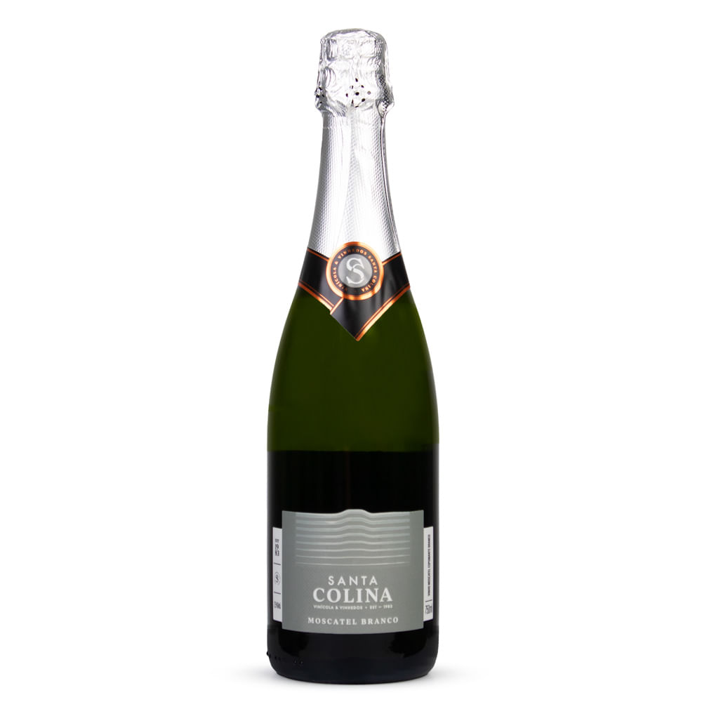 Espumante Brasileiro Santa Colina Moscatel Branco 750ml