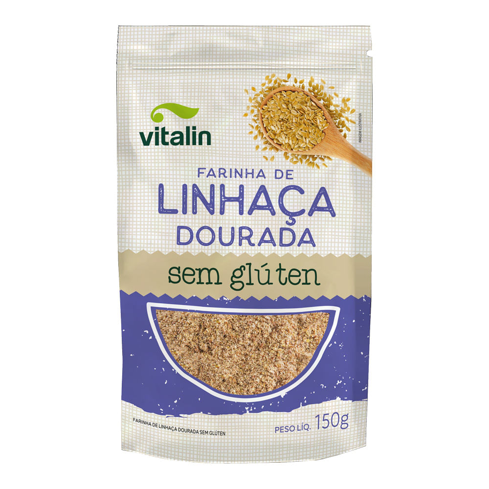 Farinha de Linhaça Dourada Vitalin 150g