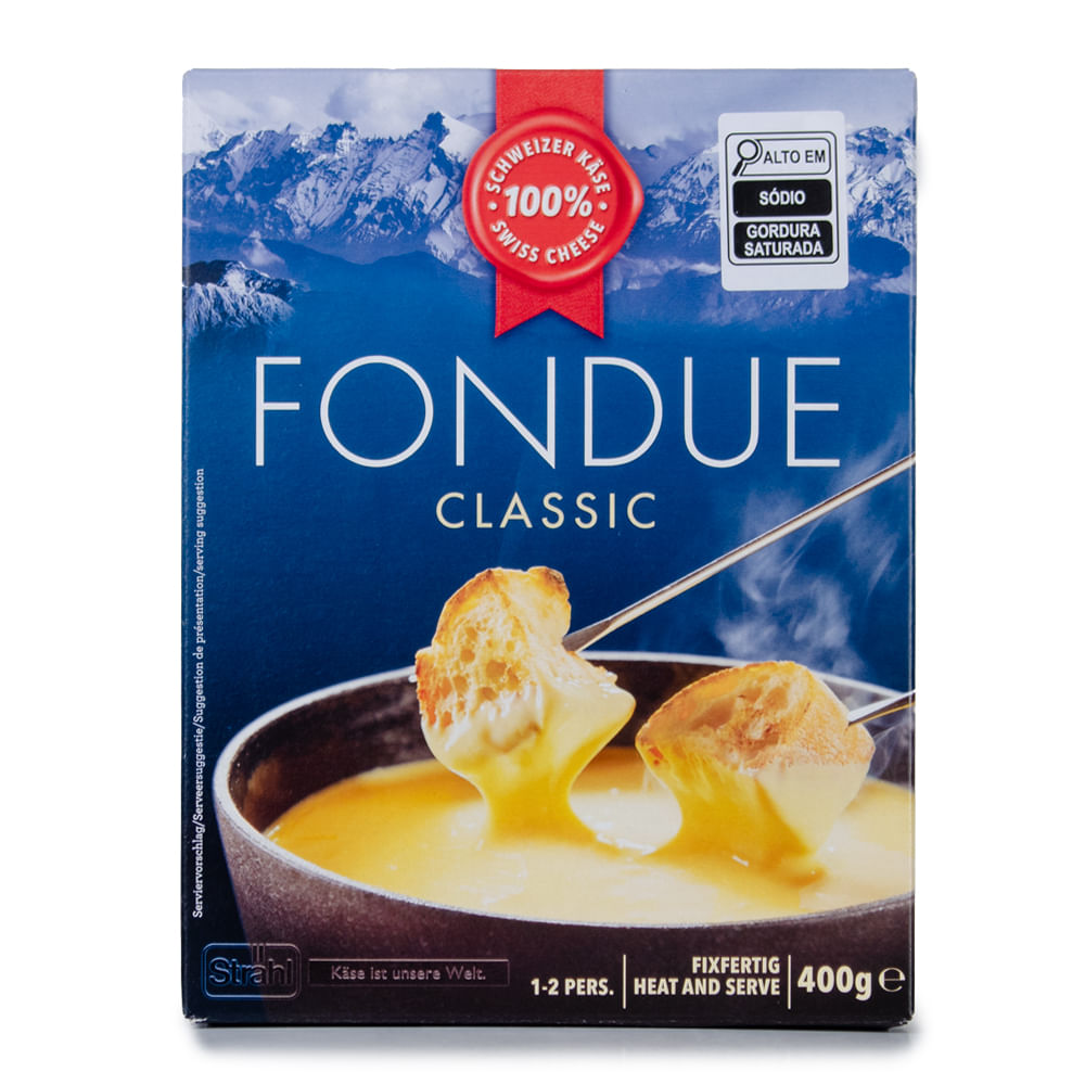 Queijo para Fondue Suíço Classic Strahl 400g