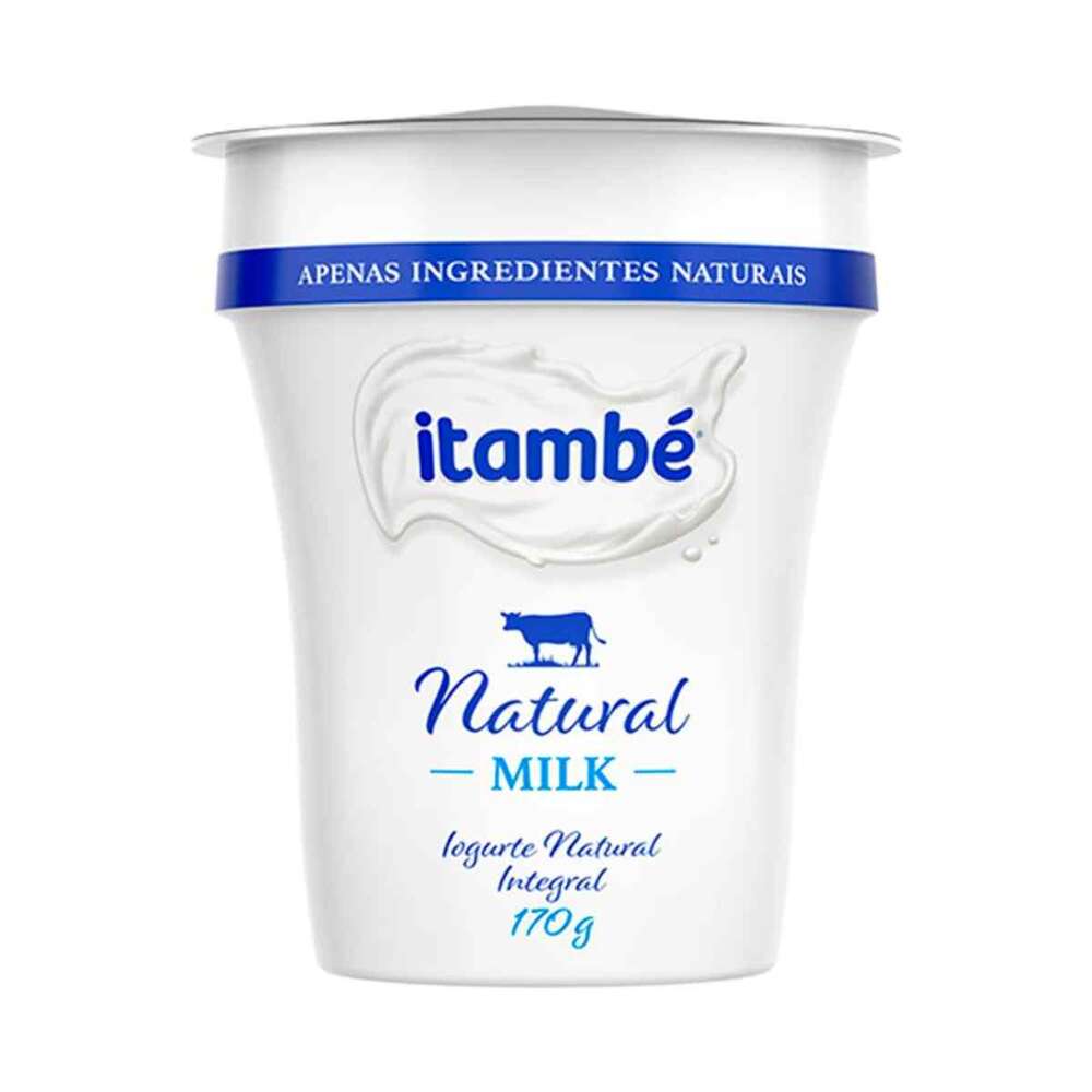 Iogurte Itambé Natural Milk Copo 170g