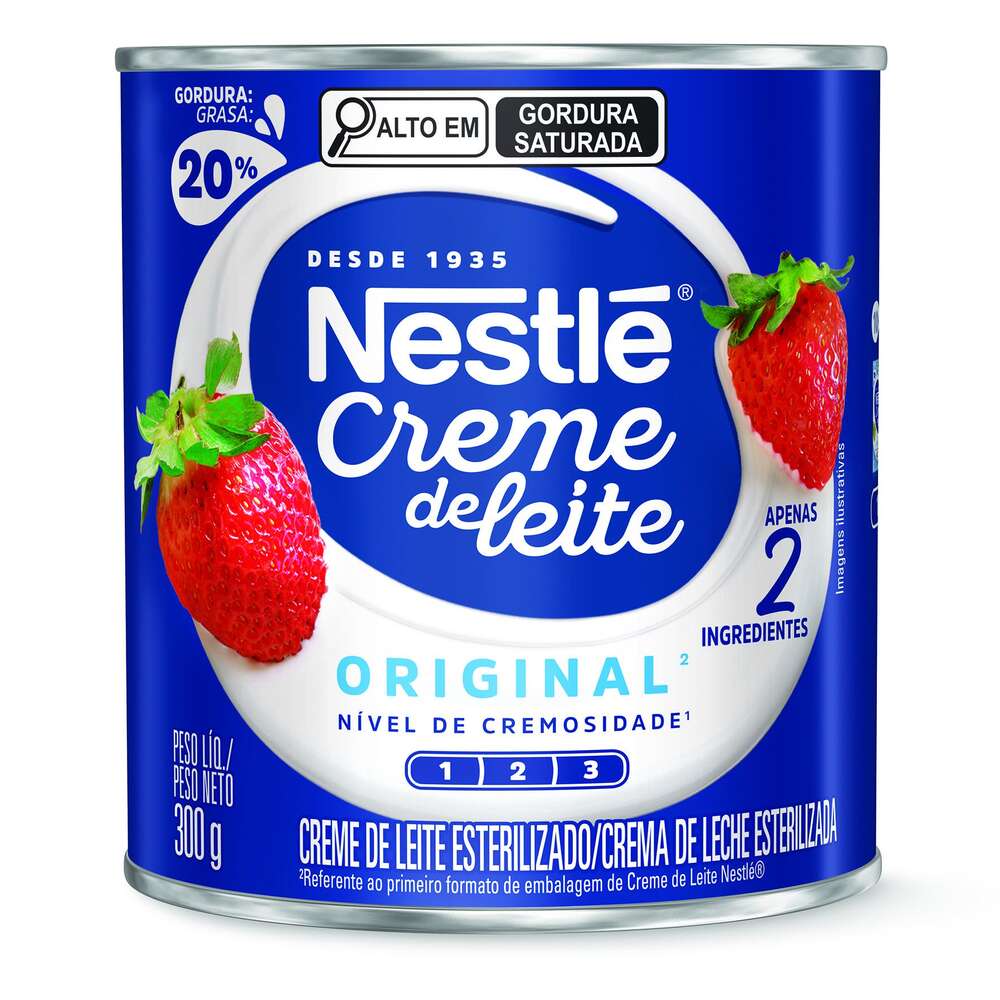 Creme De Leite Nestlé Tradicional Lata 300g