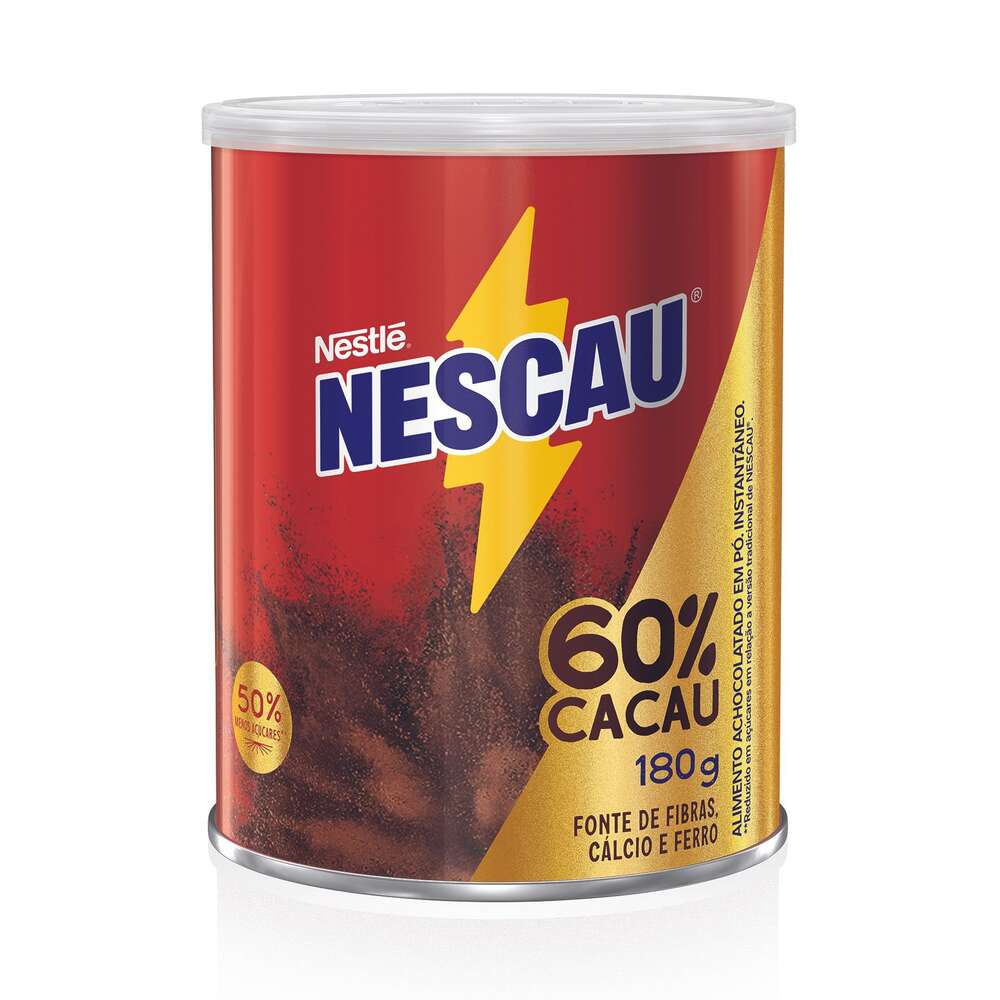 Achocolatado Em Pó Nescau 60% 180g