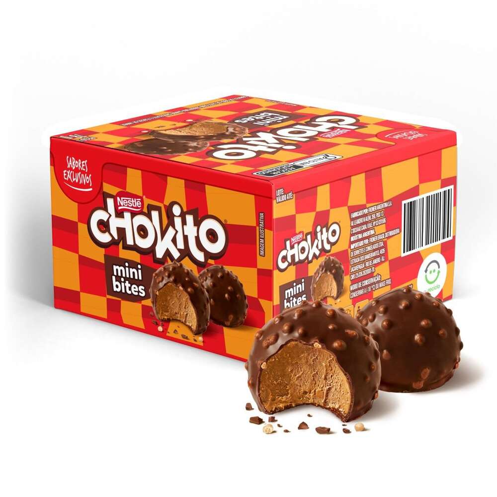 Sorvete Nestlé Chokito Bites 78g