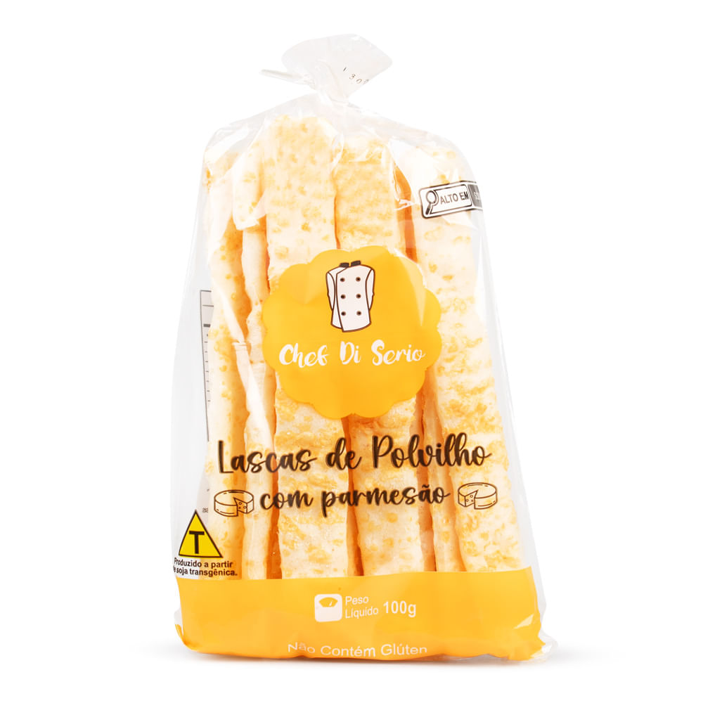 Biscoito de Polvilho Chef Di Serio Parmesão 80g