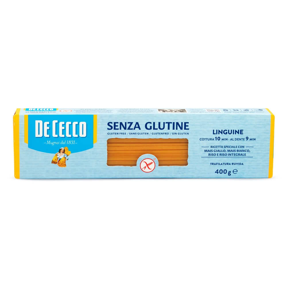 Linguine Italiano Sem Glúten De Cecco 400g