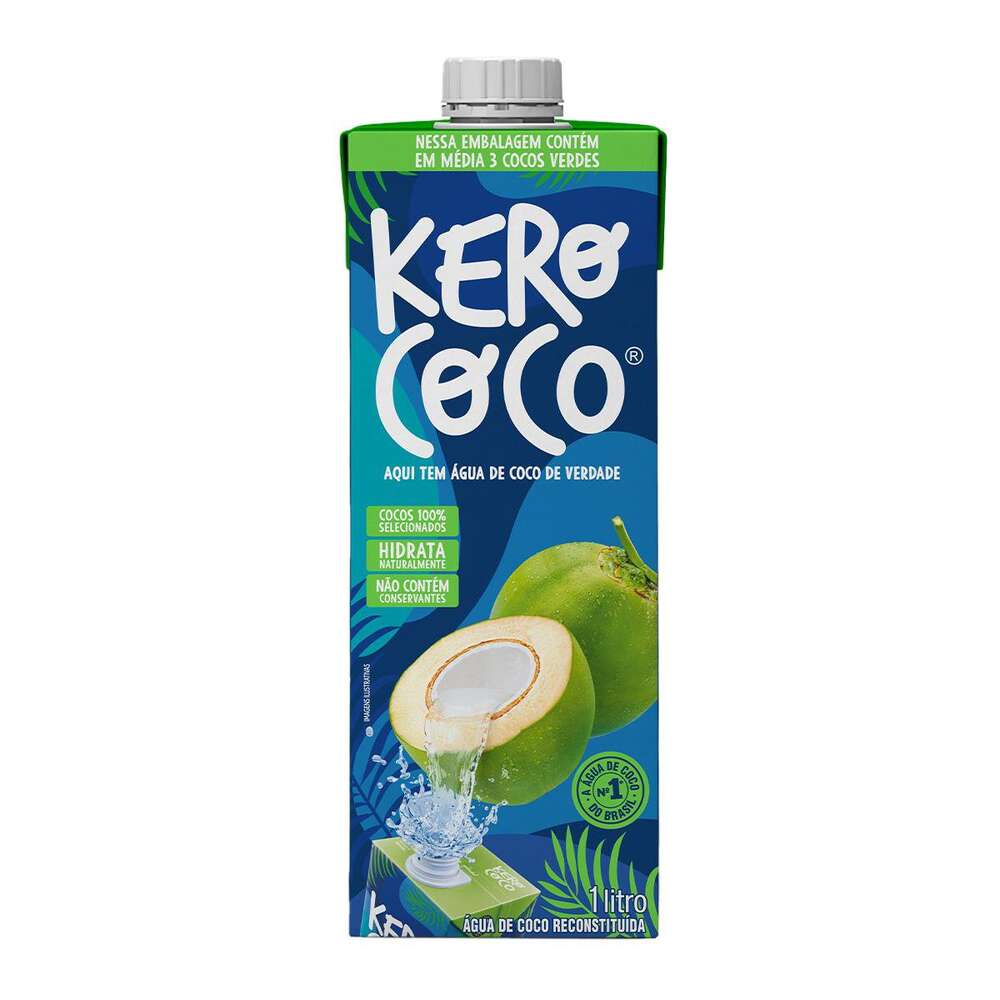 Água De Coco Kero Coco Caixa 1L
