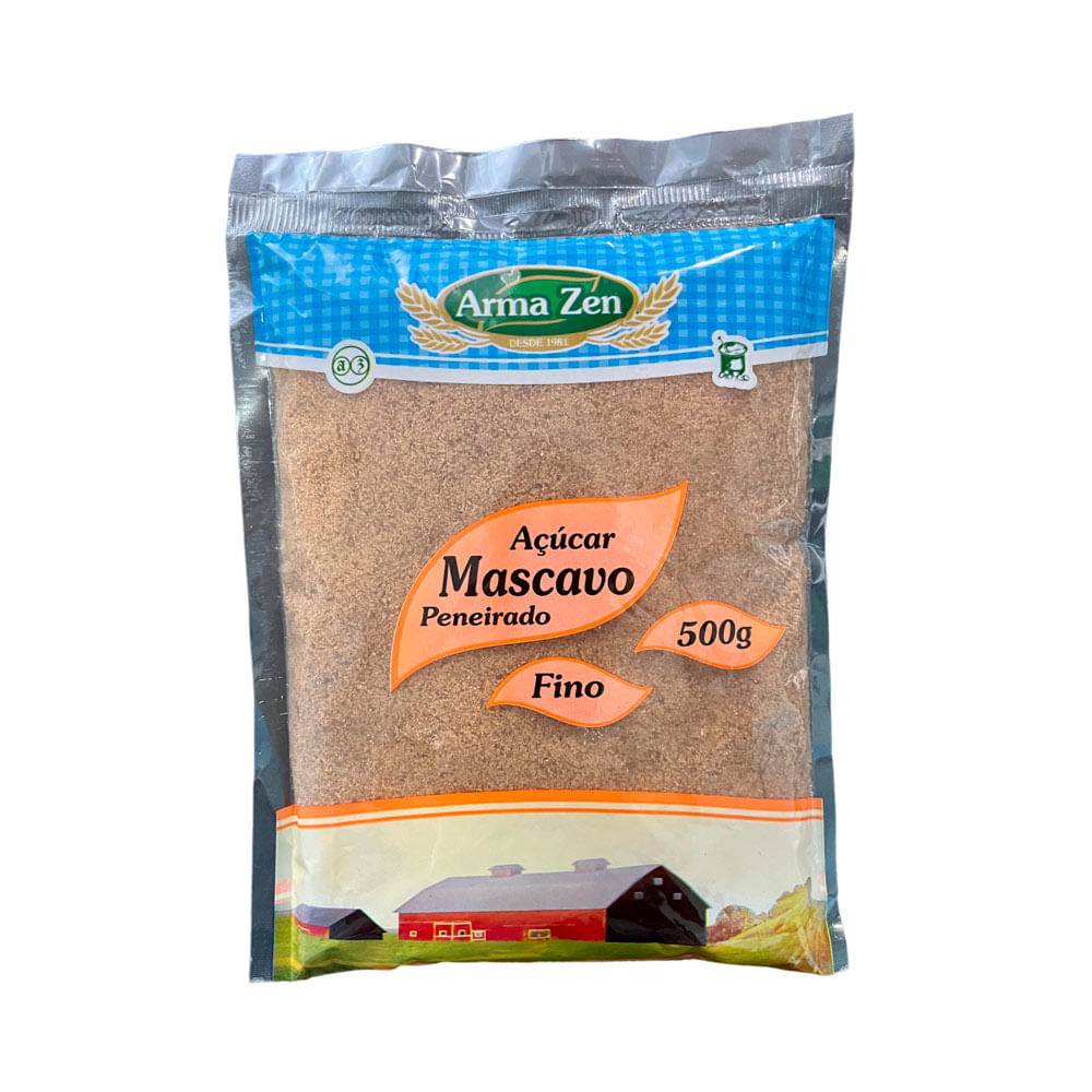 Açúcar Mascavo Arma Zen Pacote 500g