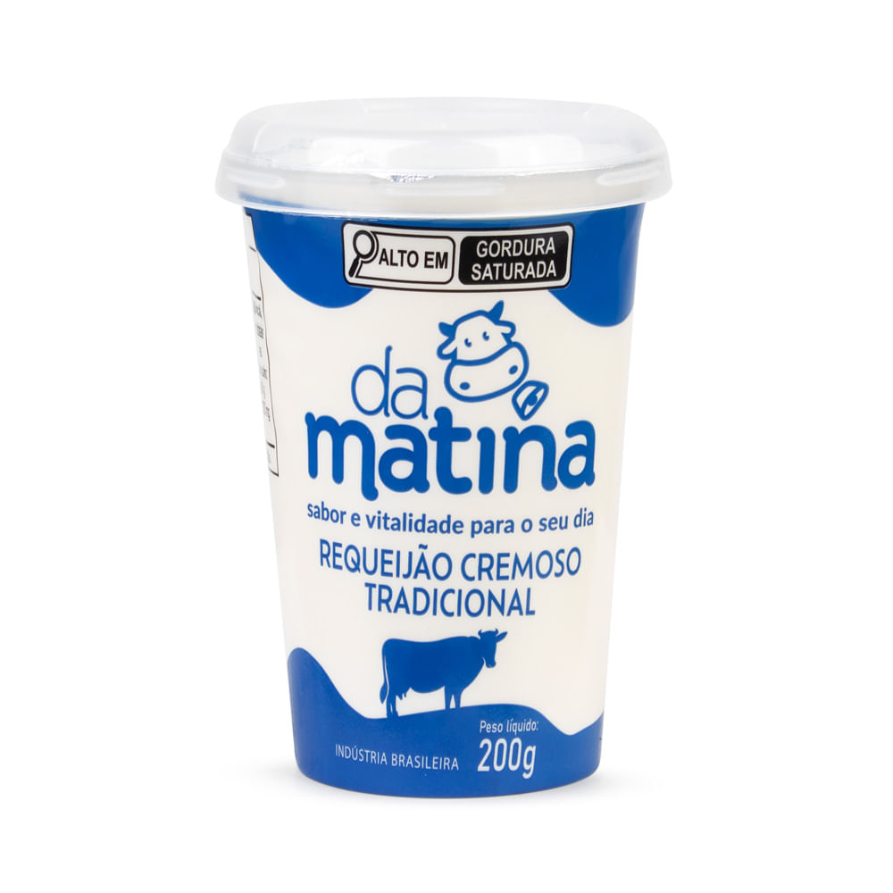 Requeijão Cremoso Da Matina Tradicional Copo 200g