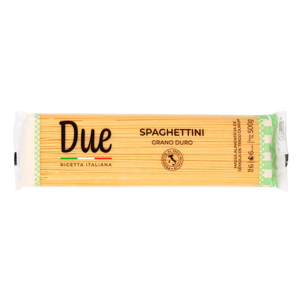 Spaghettini Italiano N4 Due 500g