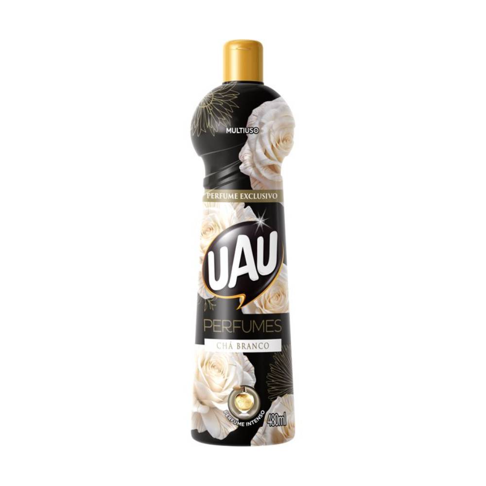 Limpador Multiuso Perfumado Uau Chá Branco 480ml