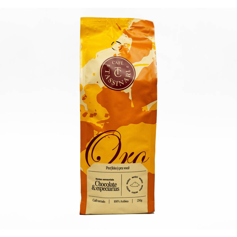 Café Torrado E Moído Tassinari Blend Oro 250g