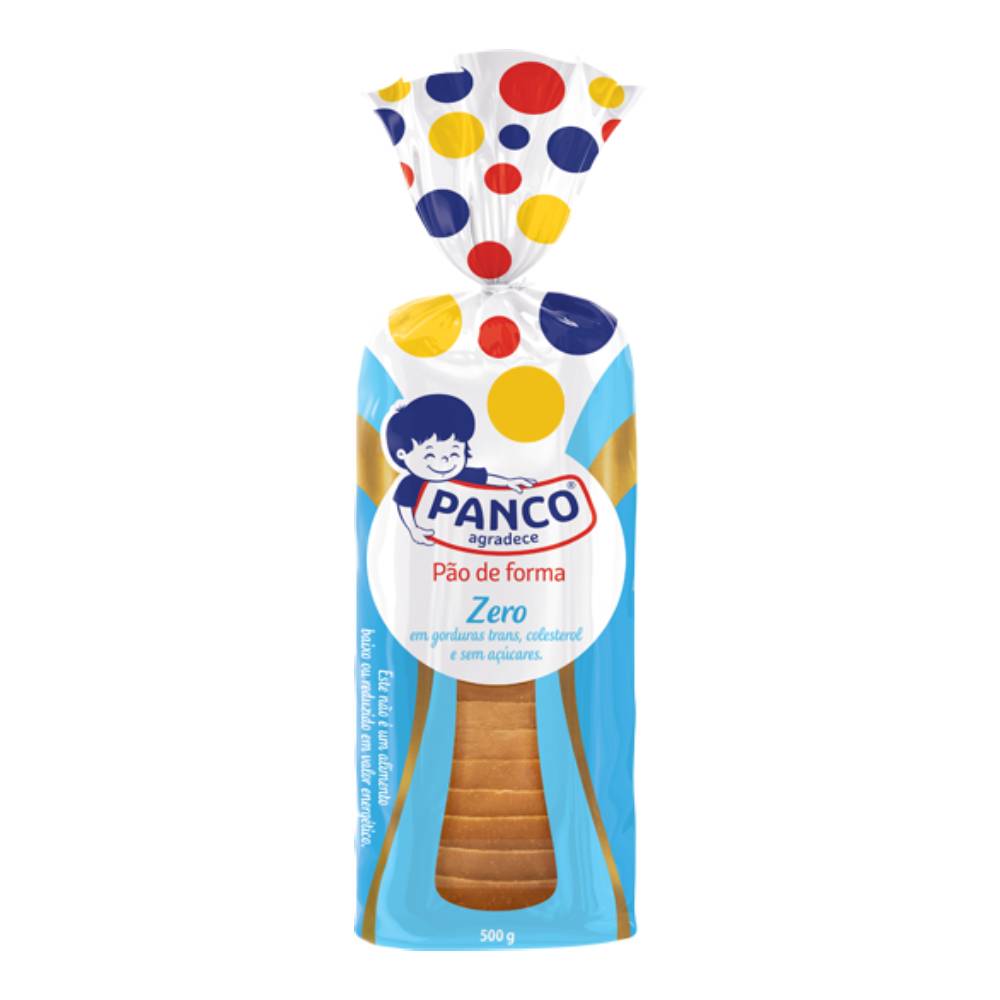 Pão de Forma Zero Panco Pacote 500g