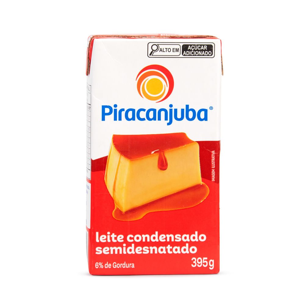 Leite Condensado Piracanjuba Tetra Pak 395g