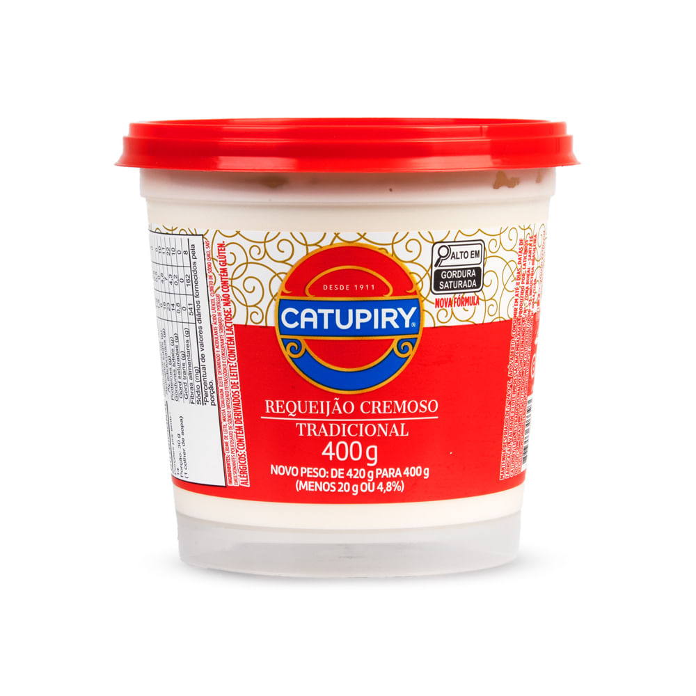 Requeijão Cremoso Catupiry Tradicional 400g