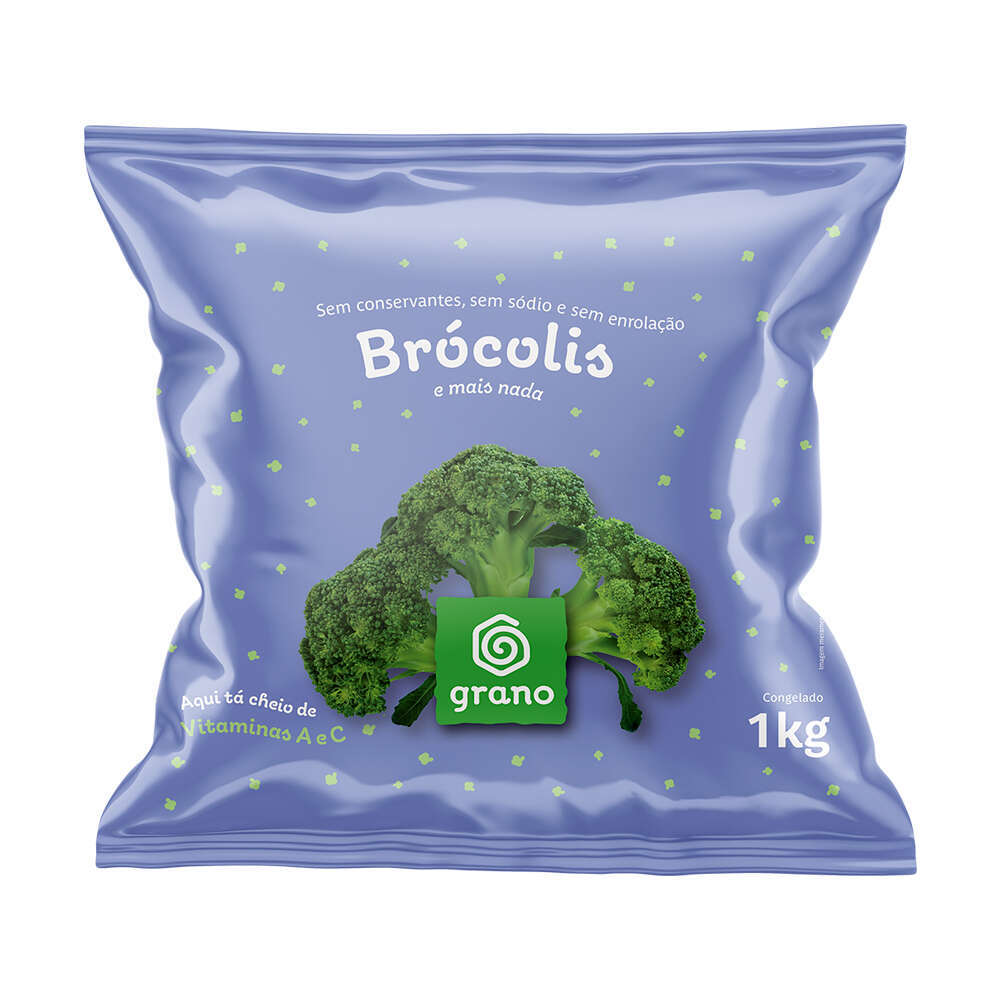 Brócolis Congelado Grano 1kg
