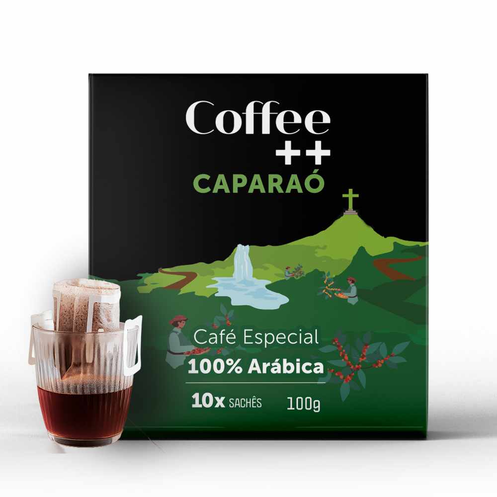 Drip Coffee++ Caparaó Caixa com 10 Unidades