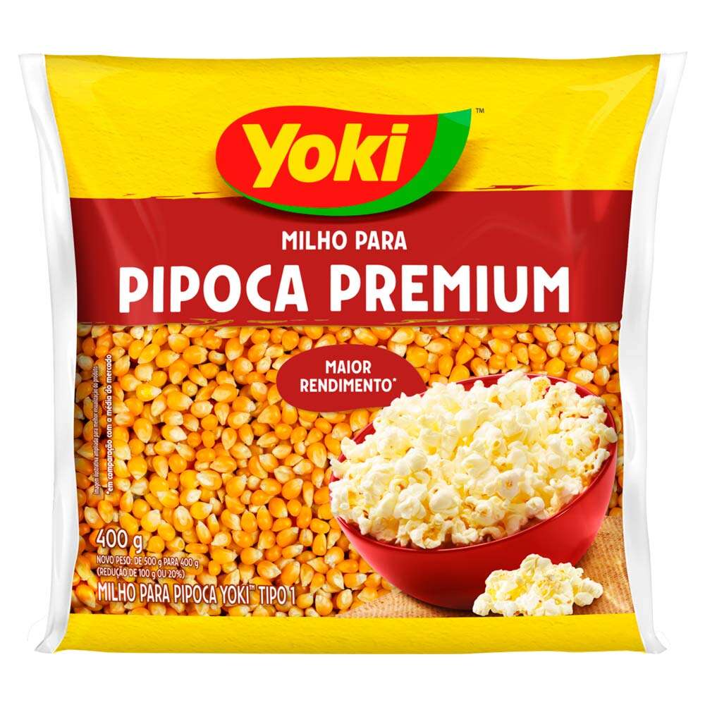 Milho para Pipoca Yoki Premium 400g