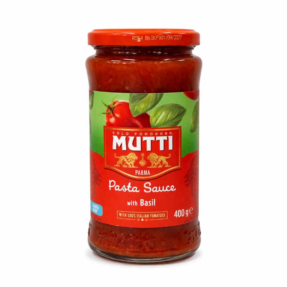 Molho de Tomate Italiano com Manjericão Mutti 400g